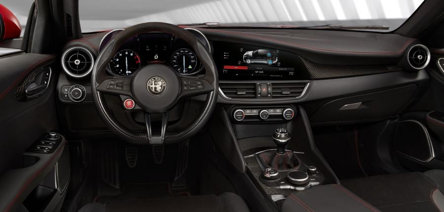 Торпедо Alfa Romeo Giulia Quadrifoglio (952) 2016 года  (NA) (фото 52 из 86)